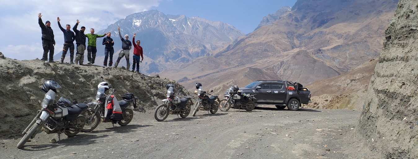Royal Enfield tour to upper mustang