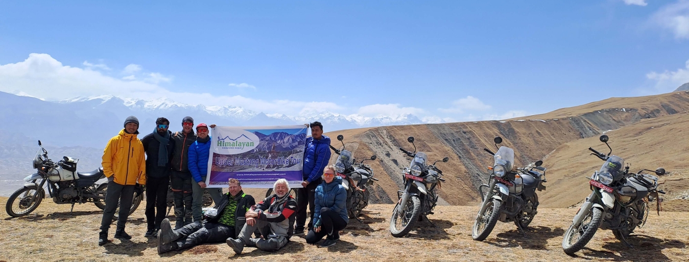Royal Enfield tour to upper mustang
