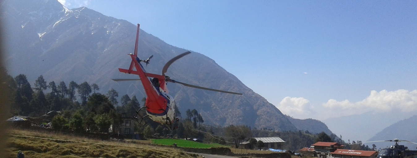 Everest helicopter tour