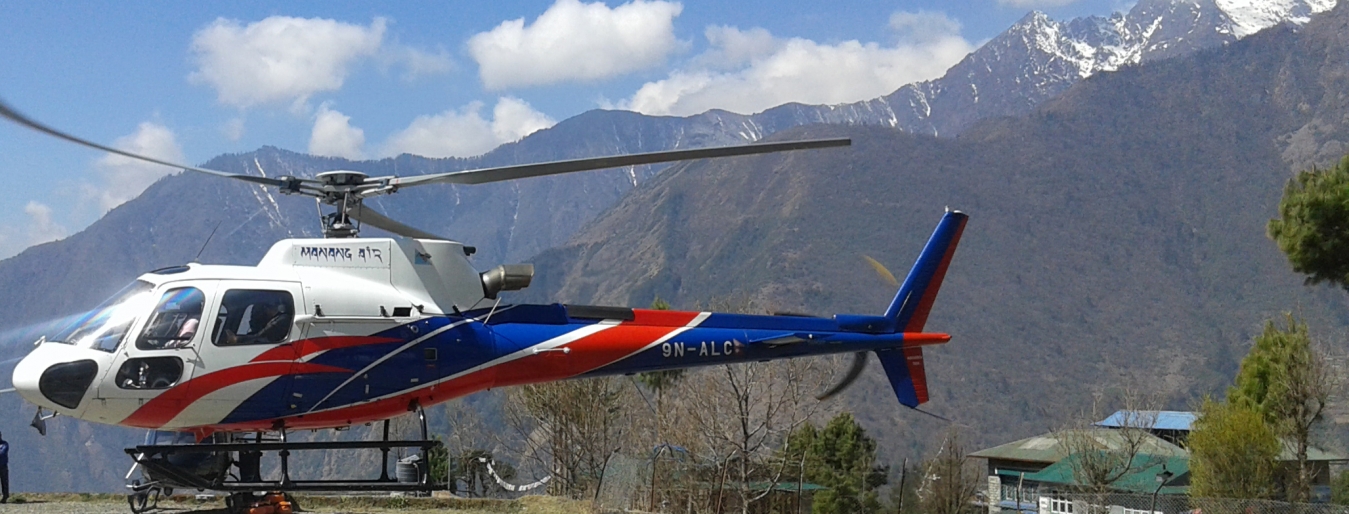 Everest helicopter tour