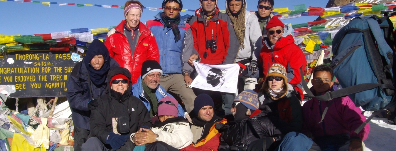 Annapurna circuit trekking