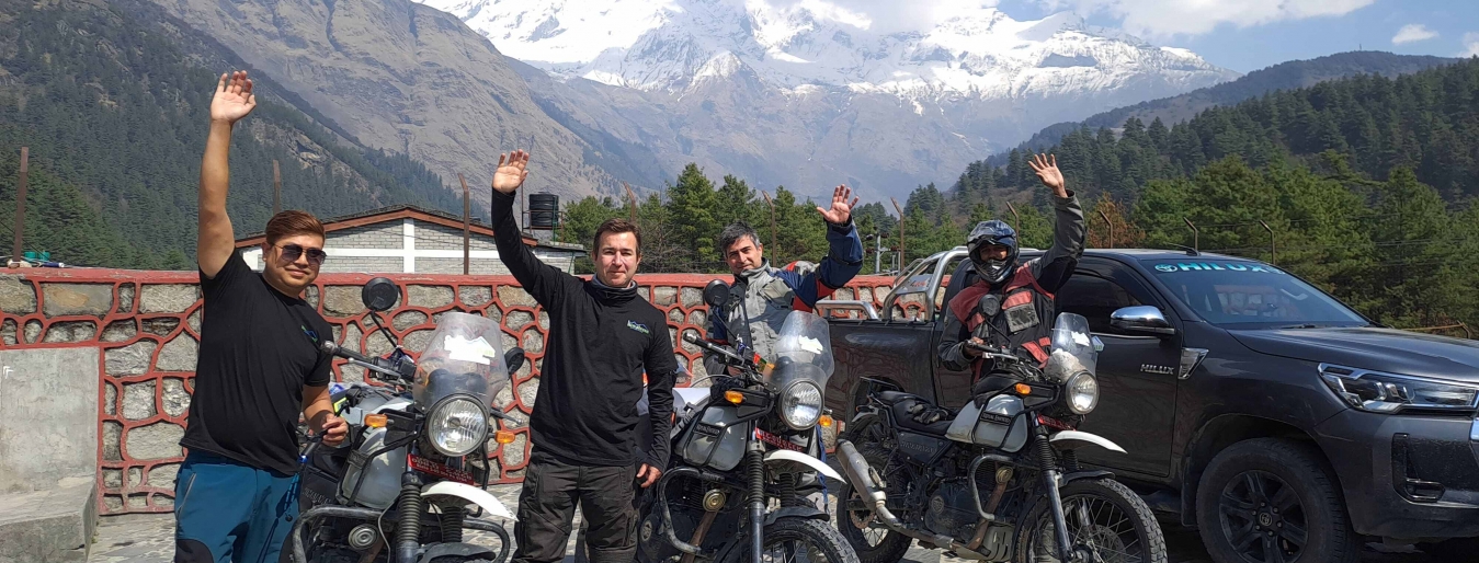 upper mustang motorcycle trip