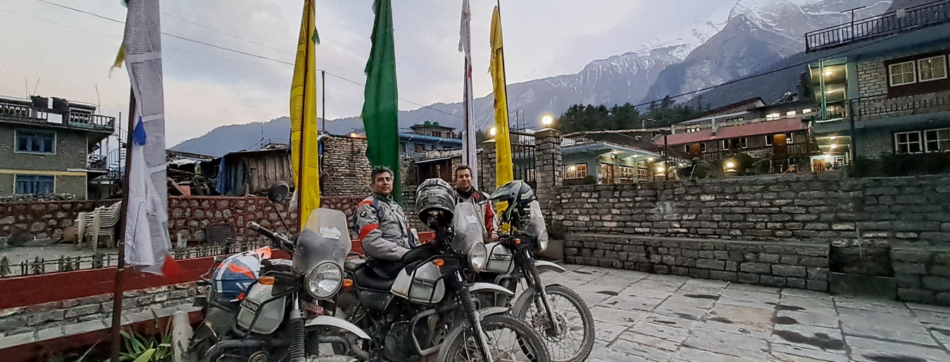 Royal Enfield tour to upper mustang