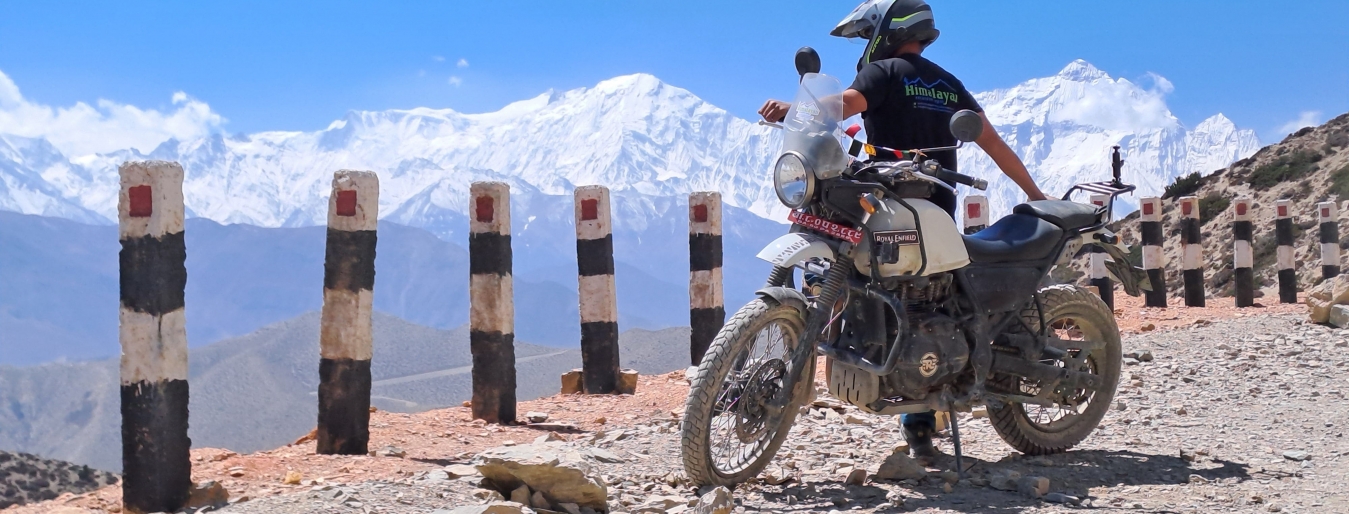 Royal Enfield tour to upper mustang