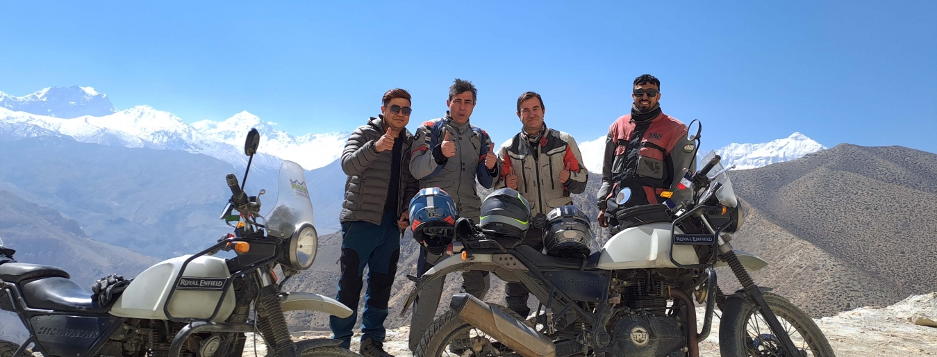 Royal Enfield tour to upper mustang