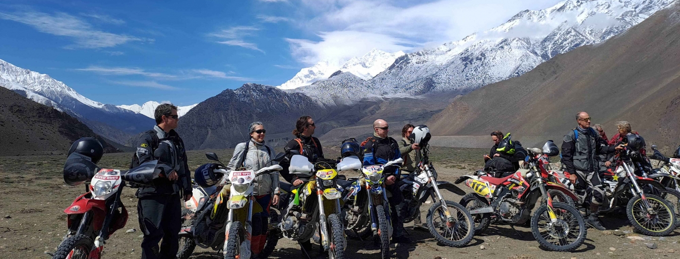 upper mustang motorcycle trip