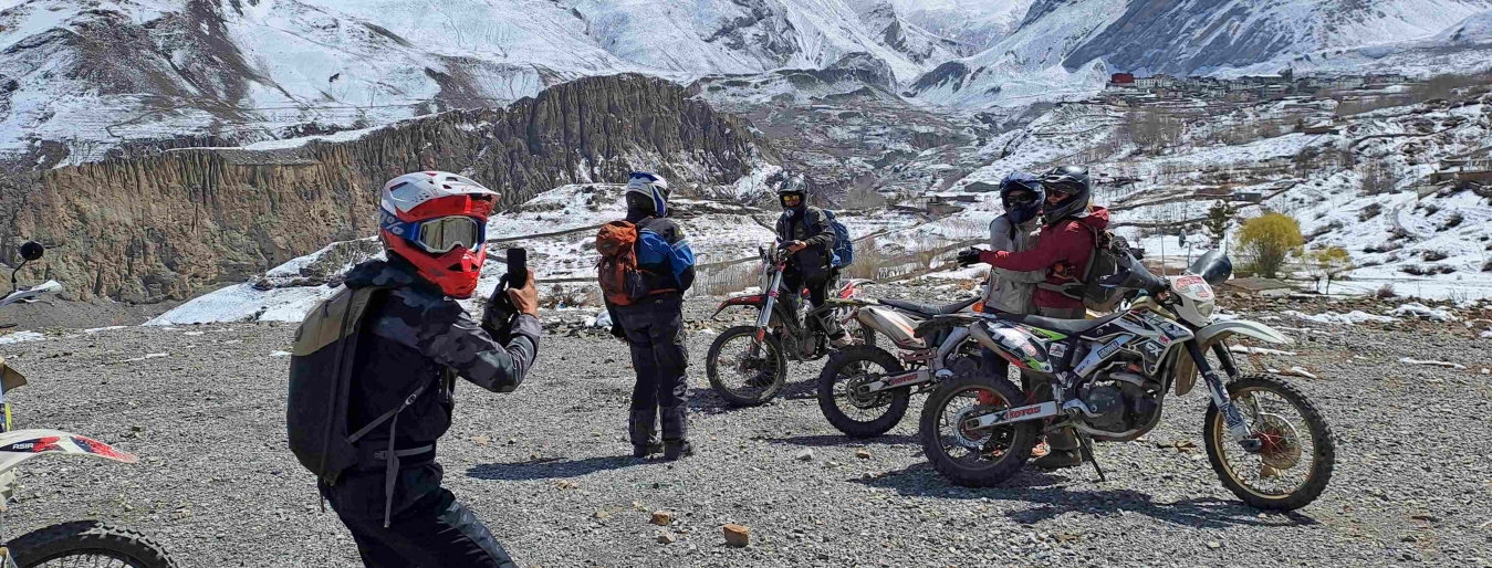 motorcycle trip to upper mustang