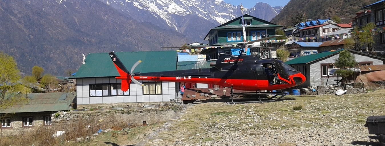 Everest base camp trek & fly back by helicopter