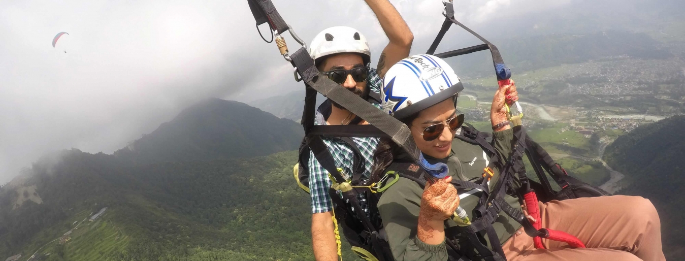 Paragliding in Pokhara