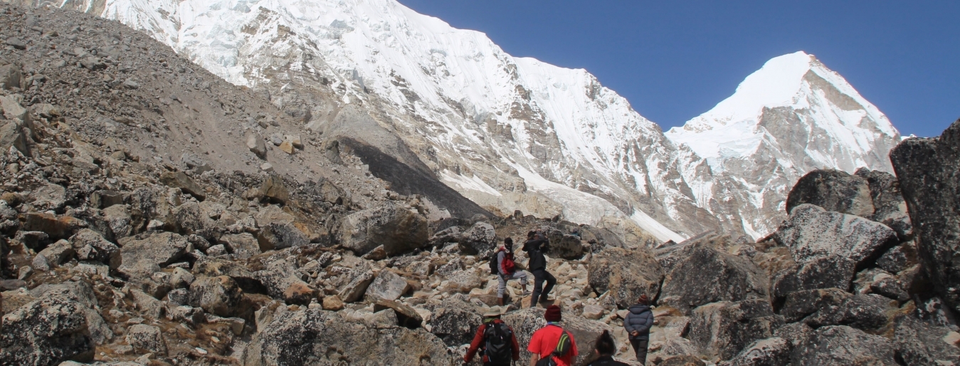 Everest base camp trek & fly back by helicopter