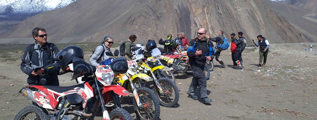 upper mustang motorcycle trip