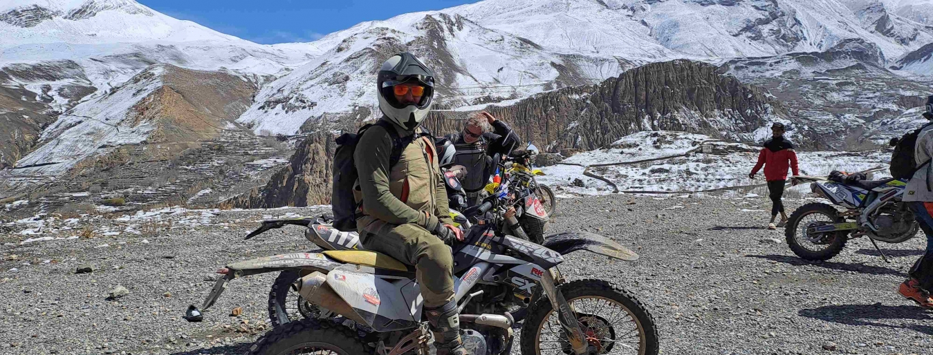 upper mustang motorcycle trip